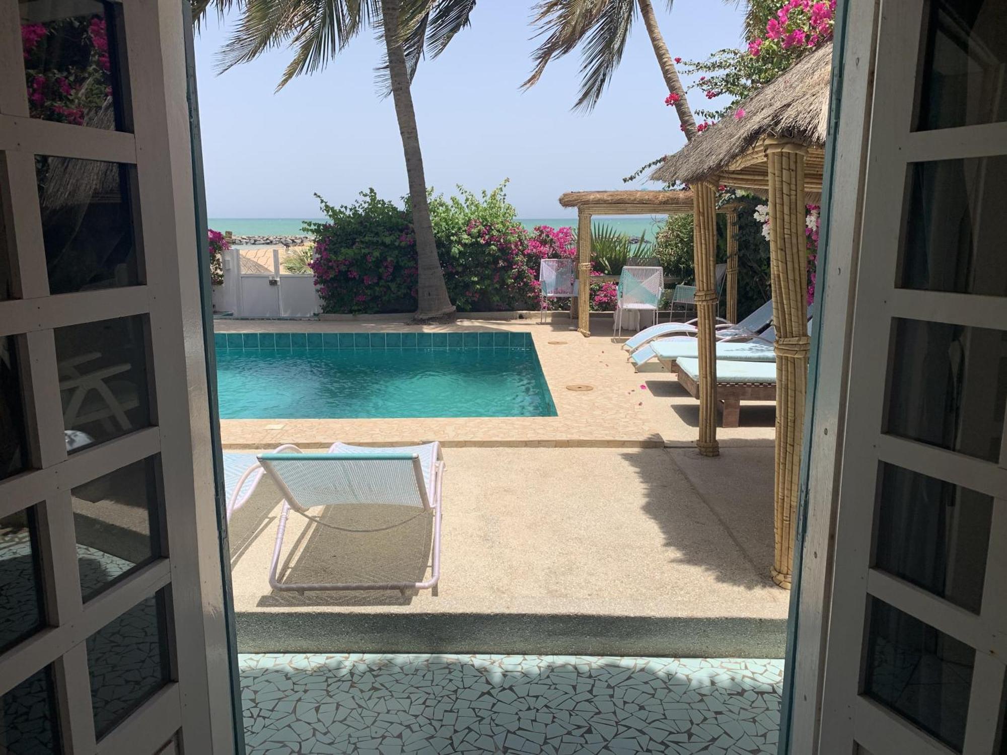 West African Beach Saly Bagian luar foto